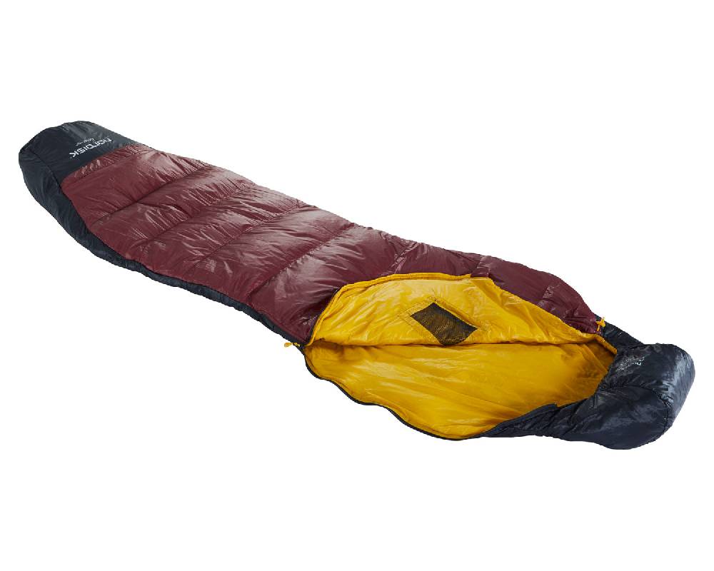 Nordisk Oscar +10° Curve | Kunstfaser Rio Red/ Mustard Yellow/ Black im Angebot