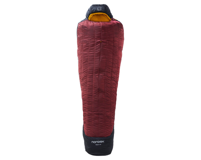Nordisk Oscar -20° Mummy| Kunstfaser Rio Red/ Mustard Yellow/ Black