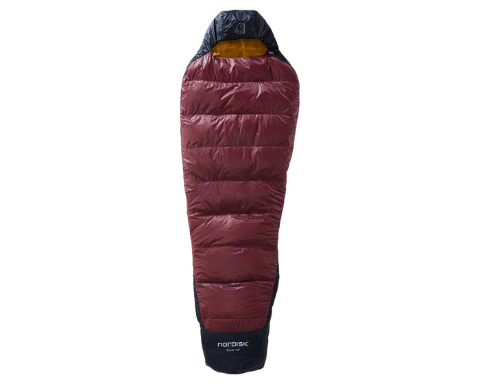 Nordisk Oscar +10° Mummy | Kunstfaser Rio Red/ Mustard Yellow/ Black