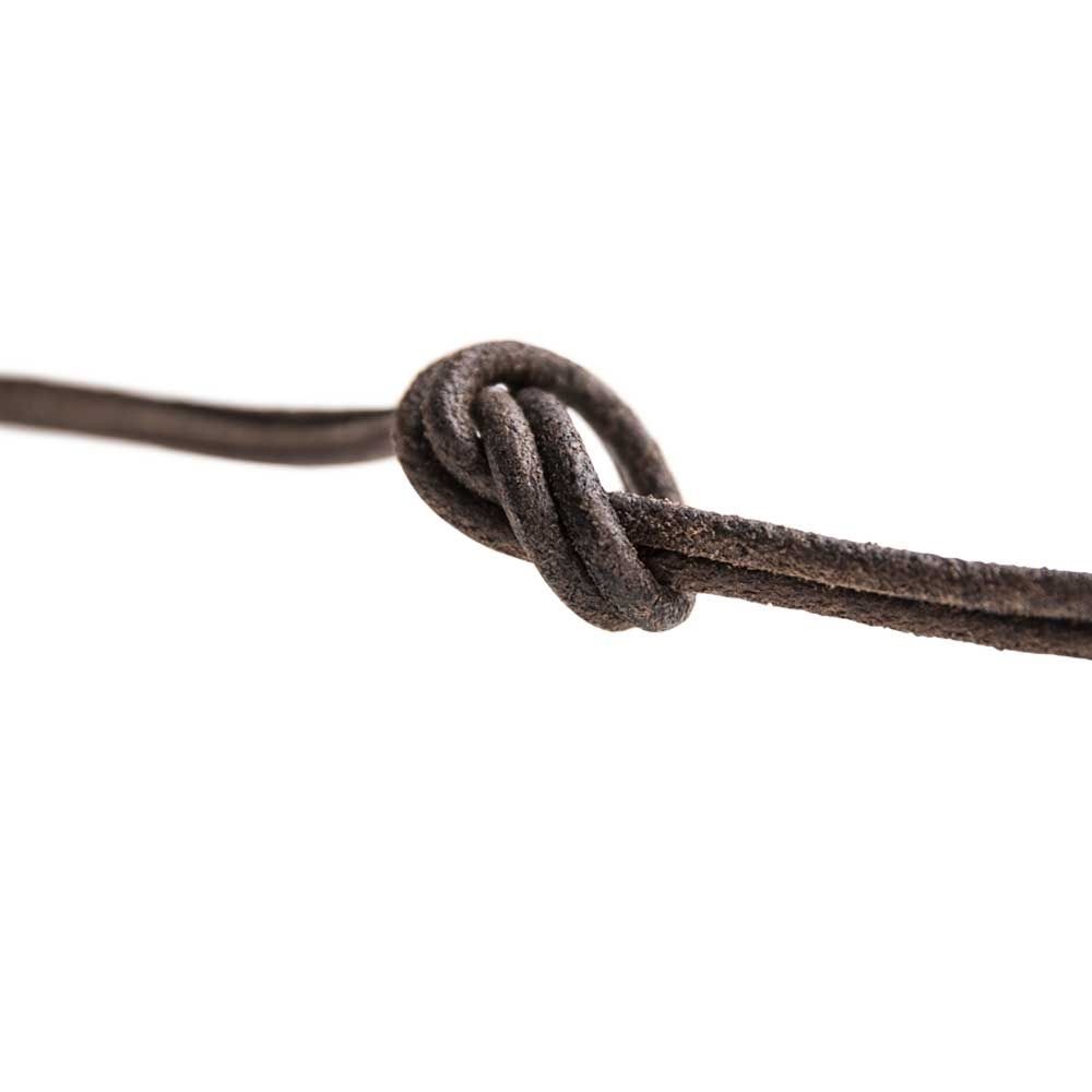 Original Haferl Lederrundriemen | braun