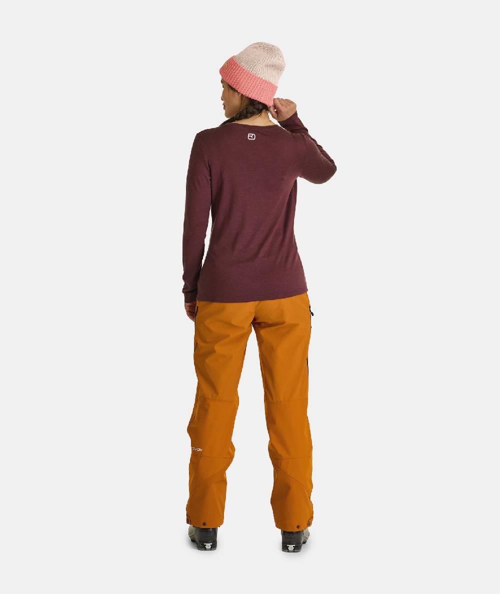 Ortovox 185 MERINO BRAND OUTLINE LS Günstiger Verkauf