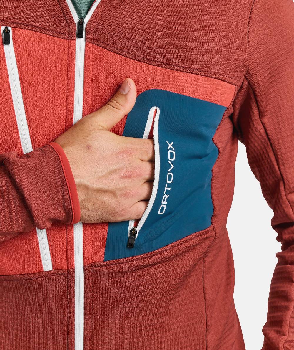 Ortovox FLEECE GRID JACKET Fabrikverkauf