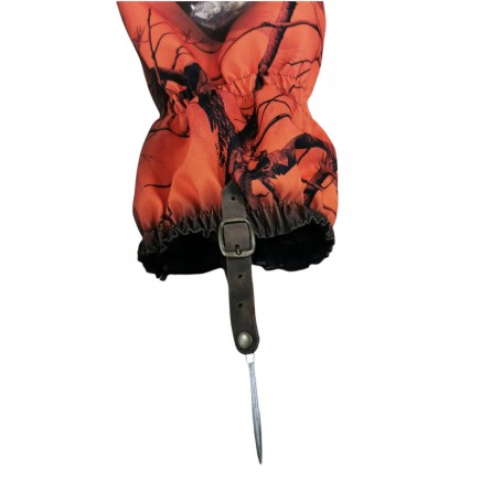 Parforce Gamaschen WILD ZONE camouflage mit wildschweinmotiv (orange) Schlussverkauf