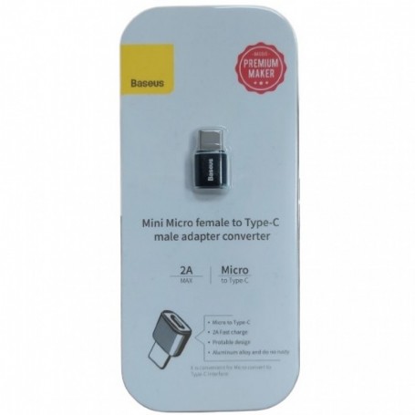 Parforce Adapter Baseus USB C - Micro-USB-B-Stecker, mit OTG-Unterstützung (CAMOTG-01) Top Angebot