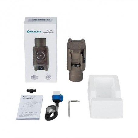 Parforce OLIGHT PL-PRO Valkyrie Taschenlampe (Wüstenfarbe) Angebote