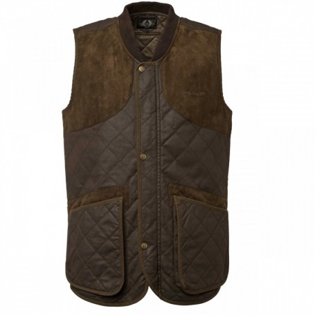 Parforce Weste CHEVALIER Vintage Shooting (leder braun)
