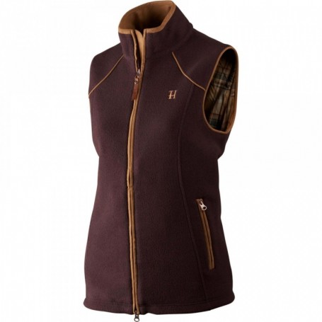 Parforce Weste HARKILA Sandhem Fleece Damen (Dark port melange)