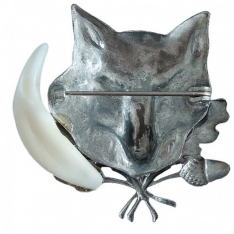 Parforce Anstecknadel mit Motiv aus fox und Eichenzweig ARTURE (2668) Angebote