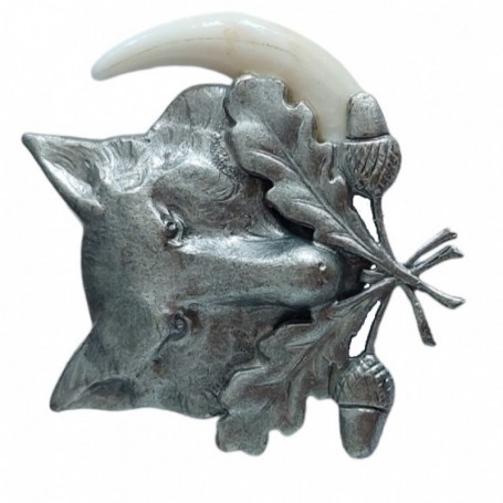 Parforce Anstecknadel mit Motiv aus fox und Eichenzweig ARTURE (2668) Angebote