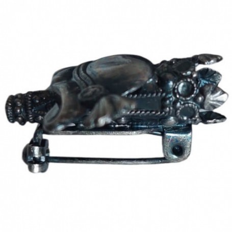 Parforce Anstecknadel mit Motiv des Hutes ARTURE (2644) im Angebot