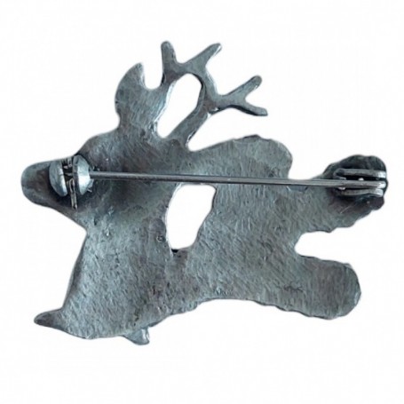 Parforce Anstecknadel mit Motiv Hirsch mit Tannenzweig ARTURE (2609) Günstiger Verkauf