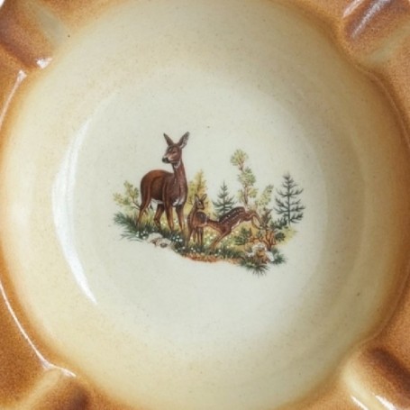 Parforce Aschenbecher mit Rehdeko KOZAP (16 cm) Auslauf