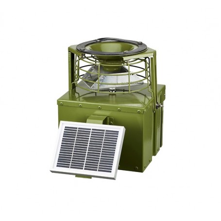 Parforce Automatischer Metall-Wildfütterer HUNTERA FeedPro M2 12V mit Solarpanel