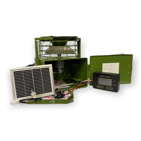 Parforce Automatischer Metall-Wildfütterer HUNTERA FeedPro M2 12V mit Solarpanel Angebote