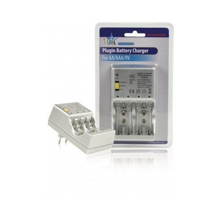 Parforce Batterieladegerät AA, AAA, 9V im Angebot