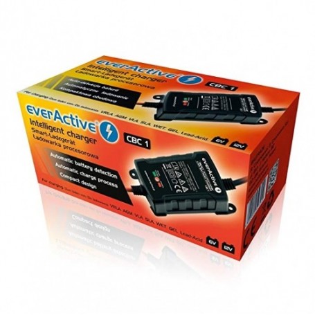 Parforce Batterieladegerät everActive 6/12V 1A CBC1 Schlussverkauf