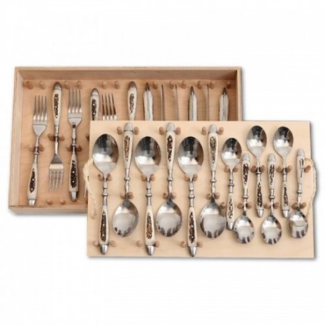Parforce Besteckset mit Geweihgriffen (24 Stück) Outlet