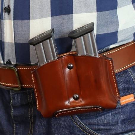 Parforce Zeitschriftentasche Falco Sig Sauer P320 4,7* Leder, braun F203-SSP320-R-BL Blitzverkäufe