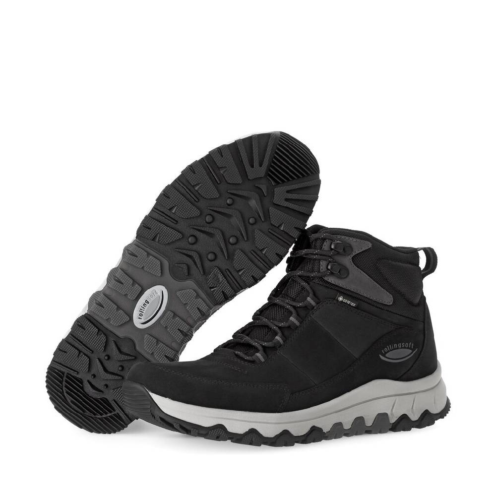 ﻿Pius Gabor rollingsoft Boot schwarz Outlet
