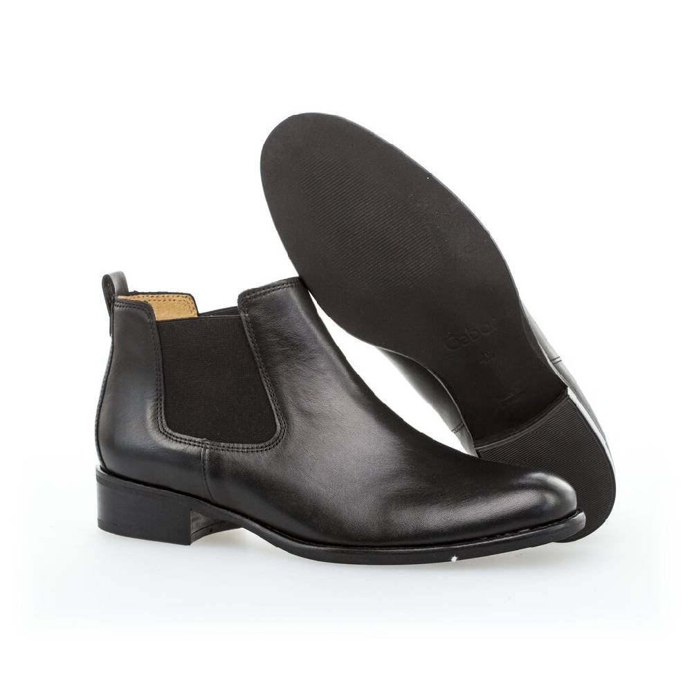 Pius Gabor Chelsea Boot schwarz Günstiger Verkauf