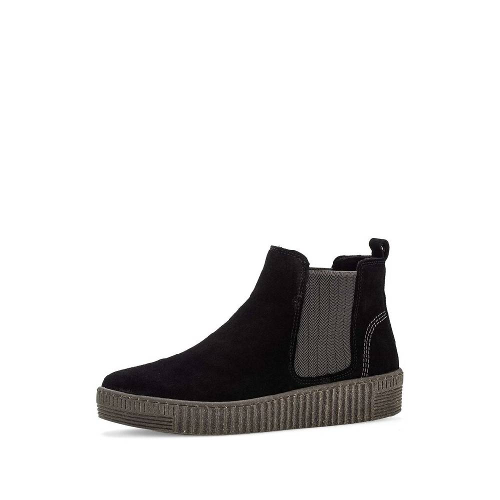 Pius Gabor Chelsea Boot schwarz Günstiger Verkauf