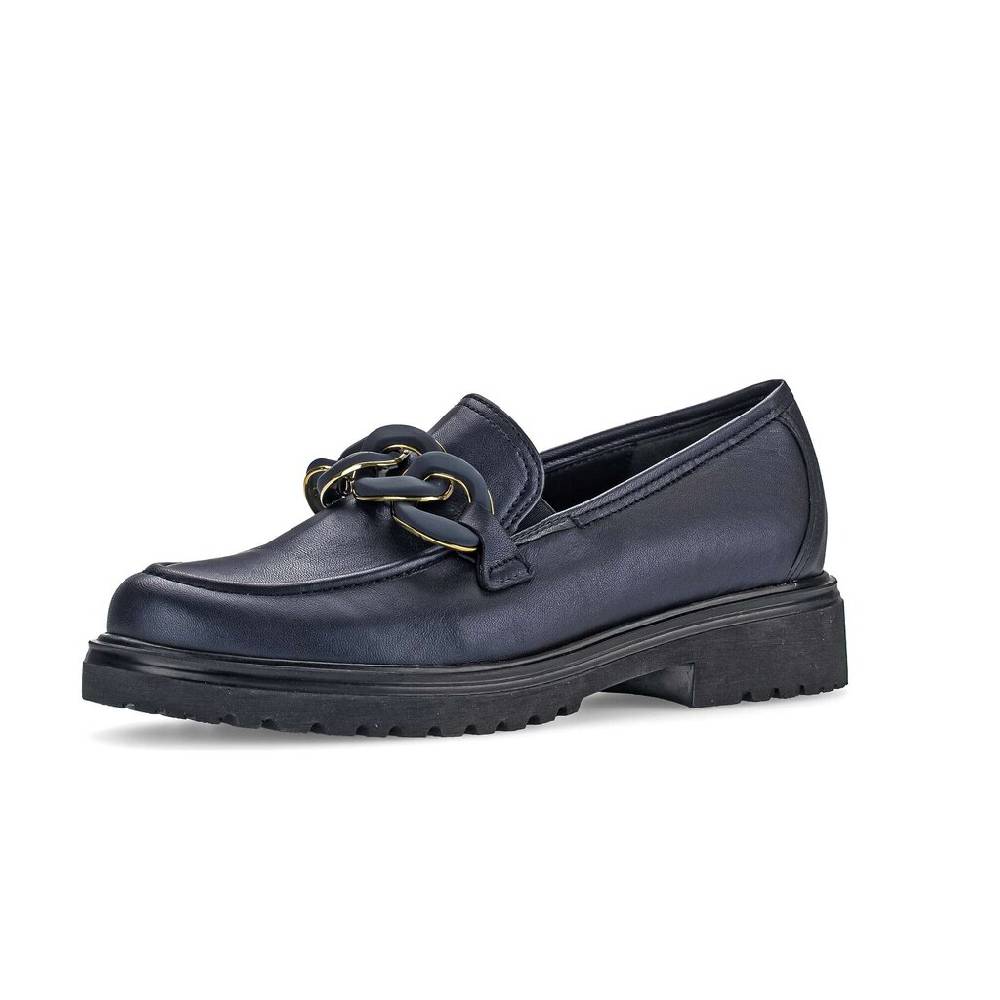 Pius Gabor Loafer blau Verkauf