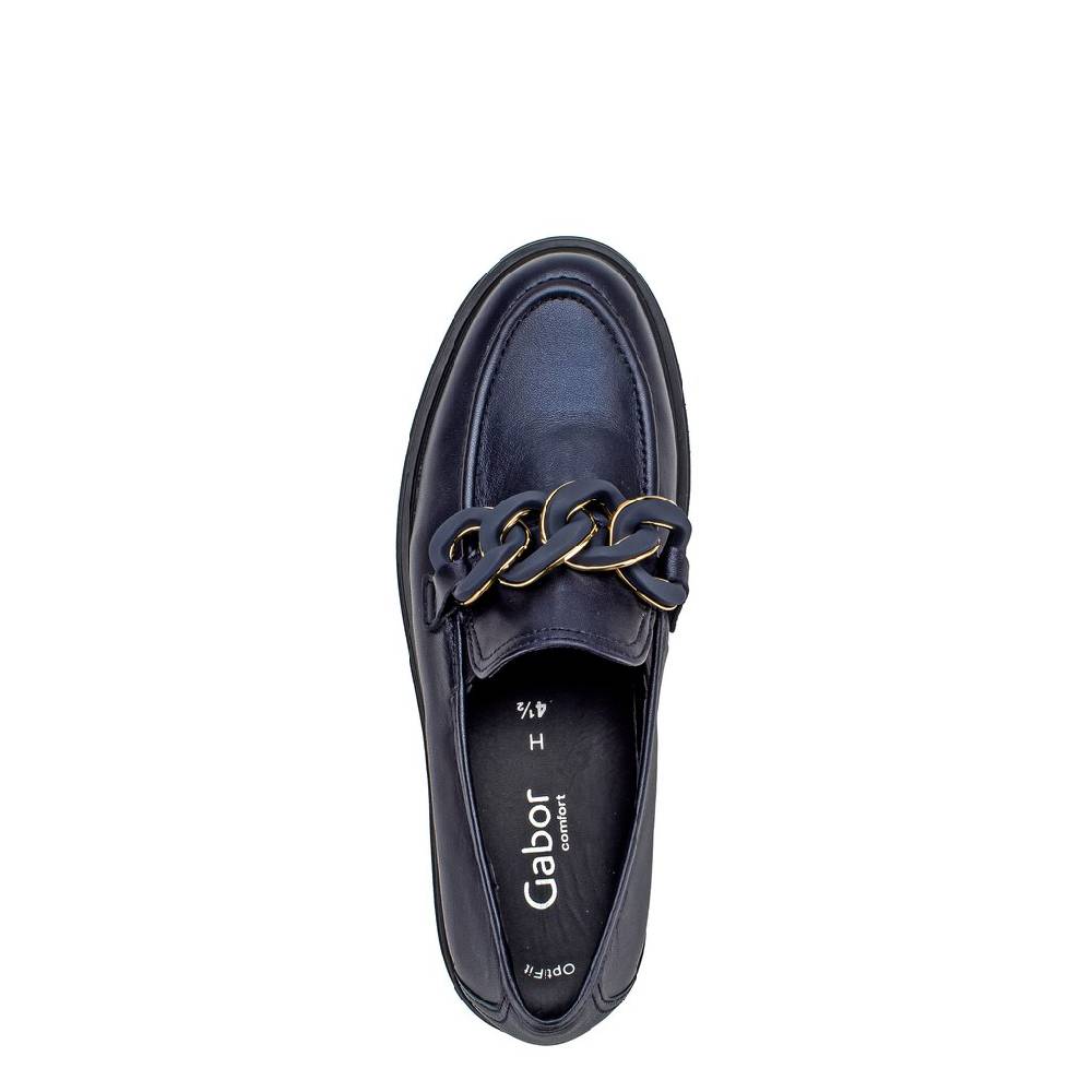 Pius Gabor Loafer blau Verkauf