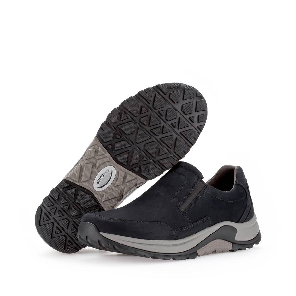 Pius Gabor rollingsoft Slipper blau Fabrik Onlineshop