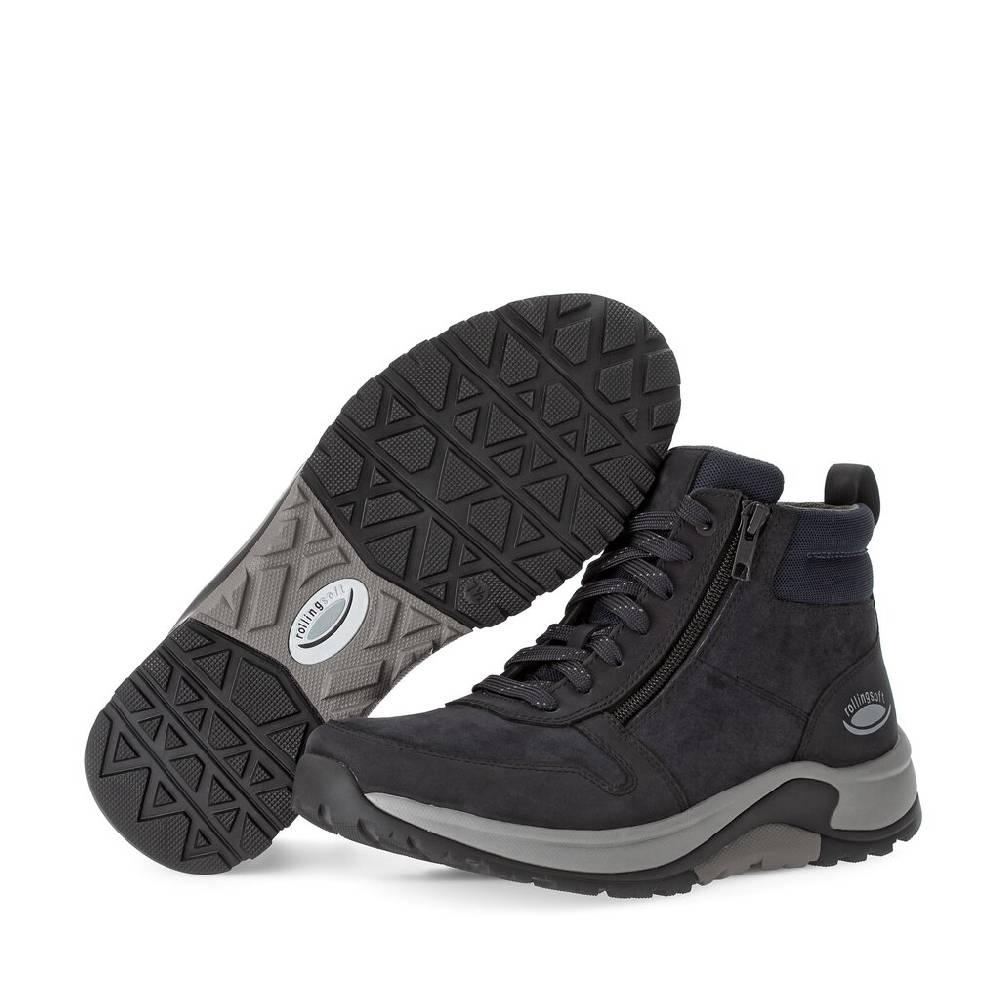 Pius Gabor rollingsoft Sportlicher Stiefel blau Meist gekauft