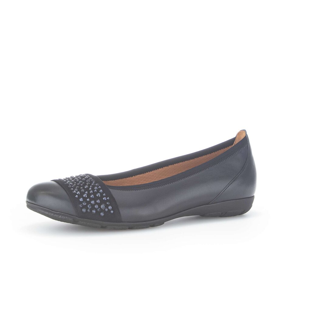 Pius Gabor Sportliche Ballerina blau Kostenloser Versand international