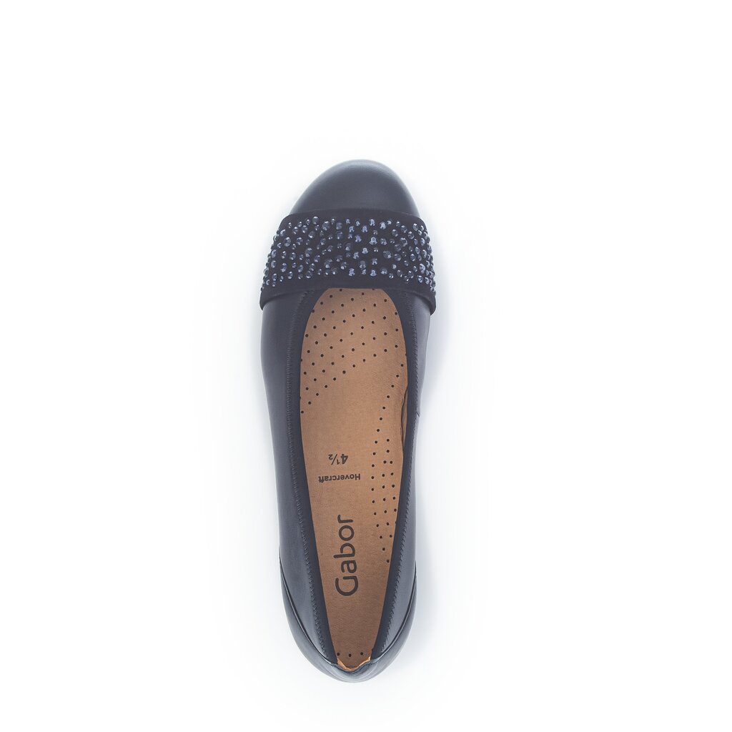 Pius Gabor Sportliche Ballerina blau Kostenloser Versand international