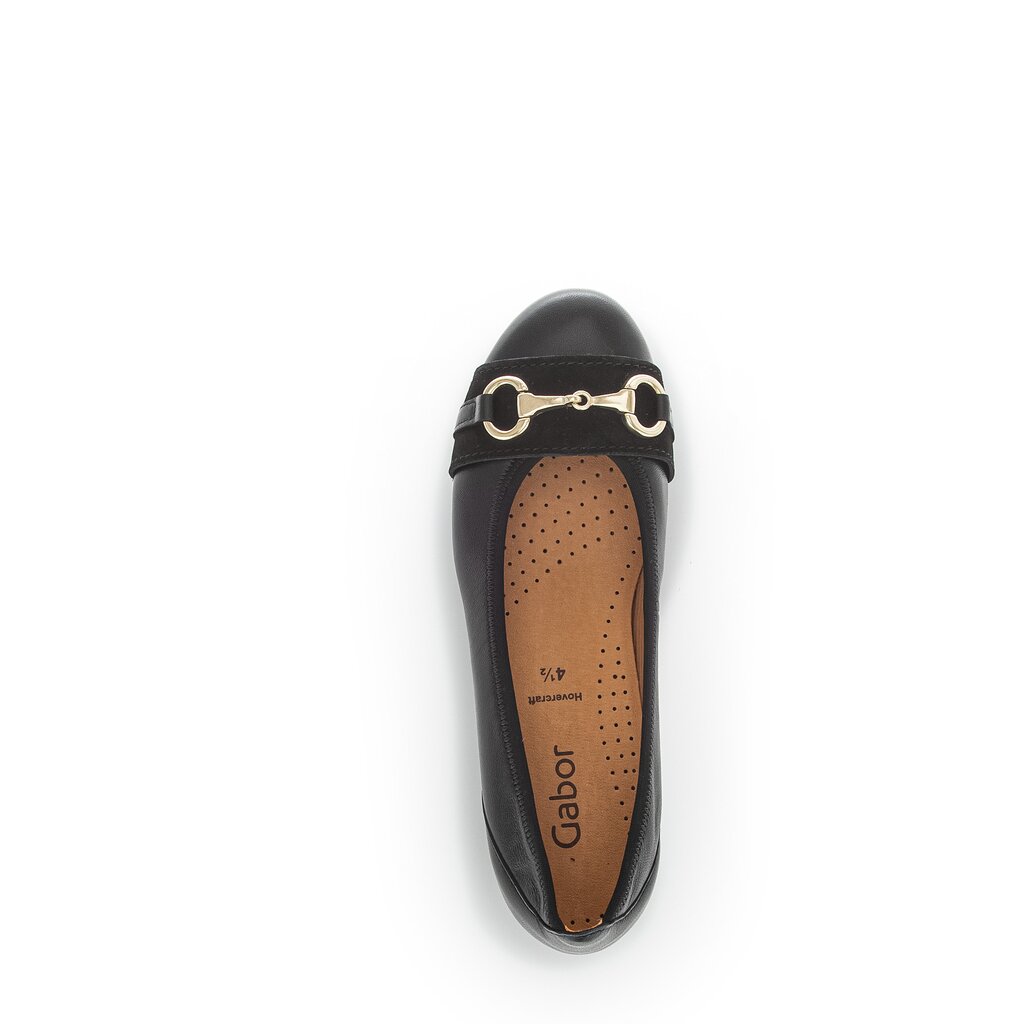 Pius Gabor Sportliche Ballerina schwarz Black Friday Preise