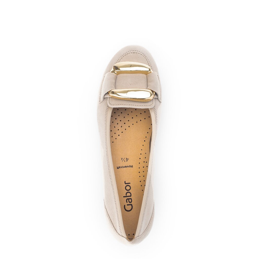 Pius Gabor Sportliche Ballerina beige Im Verkauf