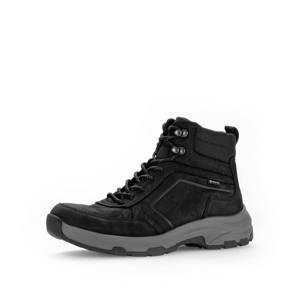 Pius Gabor Pius Gabor Sportlicher Stiefel schwarz Heißer Verkauf