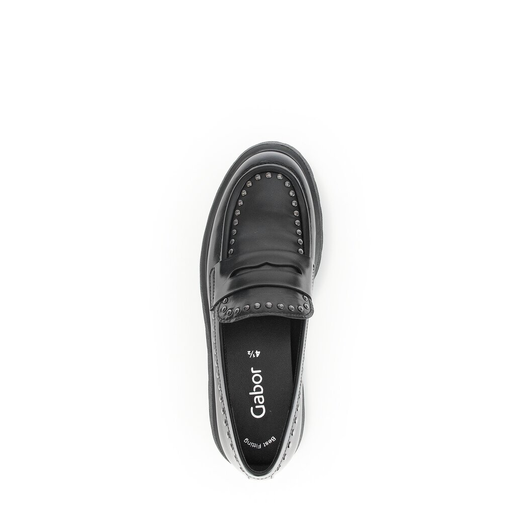 Pius Gabor Loafer schwarz Clearance-Verkauf