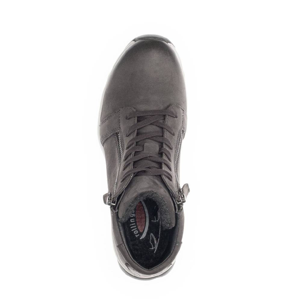 Pius Gabor Schnürstiefelette grau im Angebot