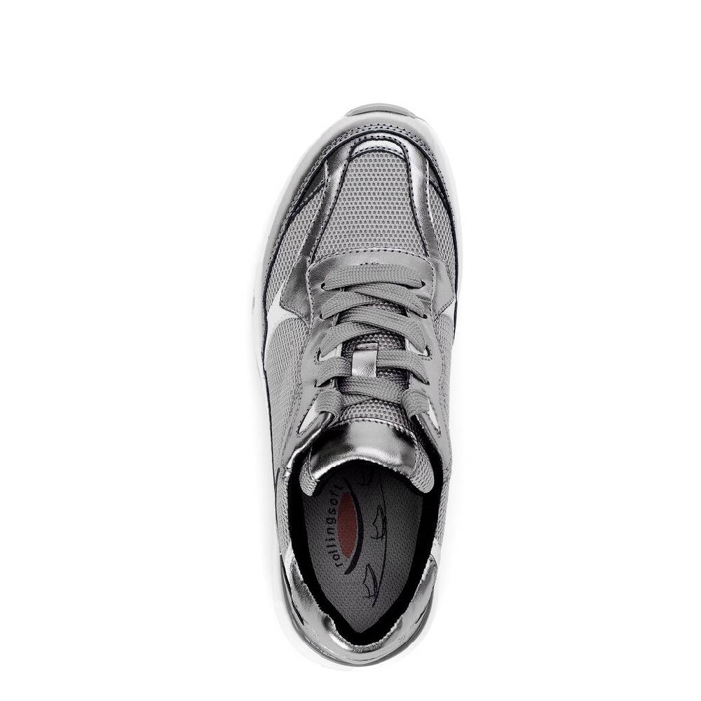 Pius Gabor Sneaker low silber Fabrikverkauf