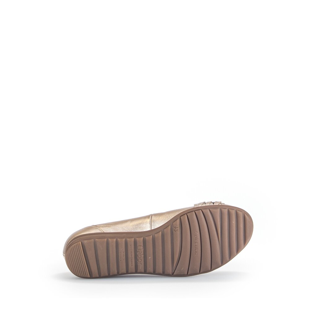 Pius Gabor Sportliche Ballerina gold Online Outlet