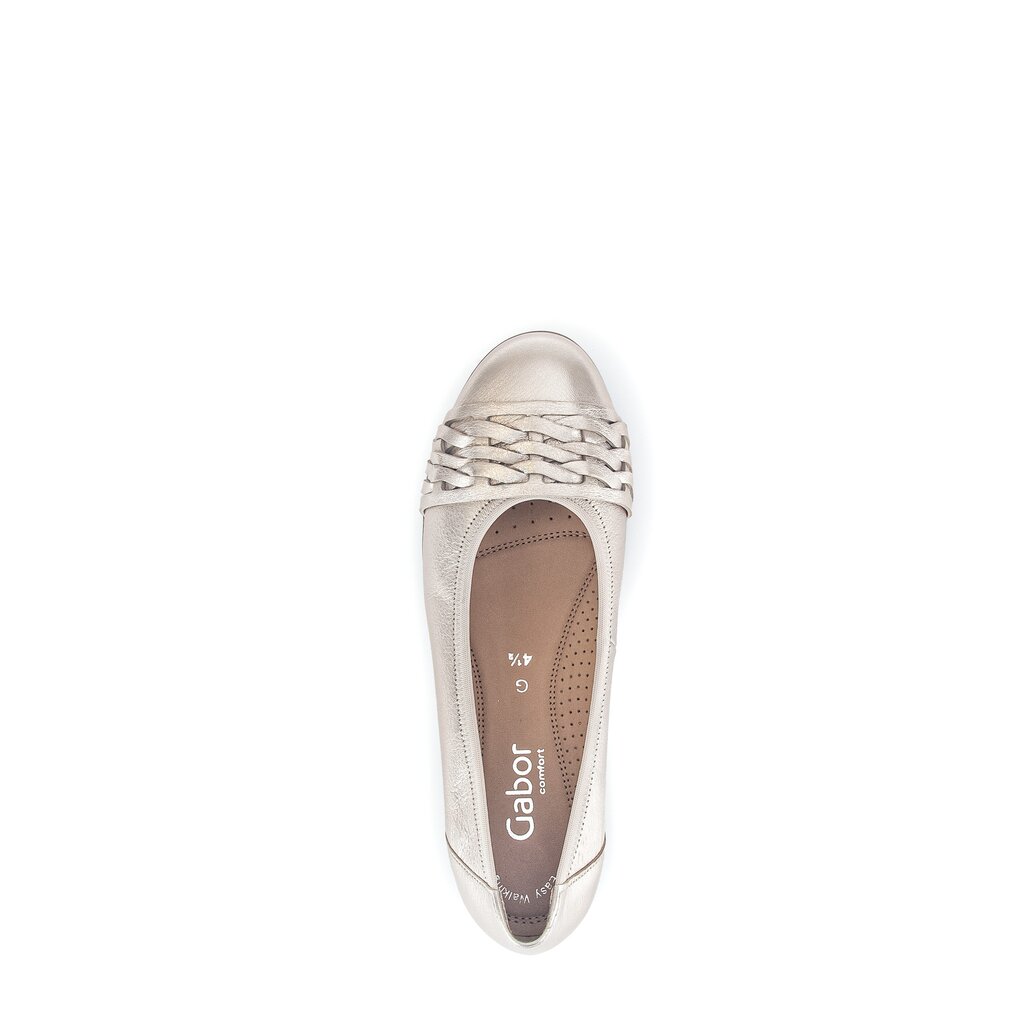 Pius Gabor Sportliche Ballerina gold Online Outlet