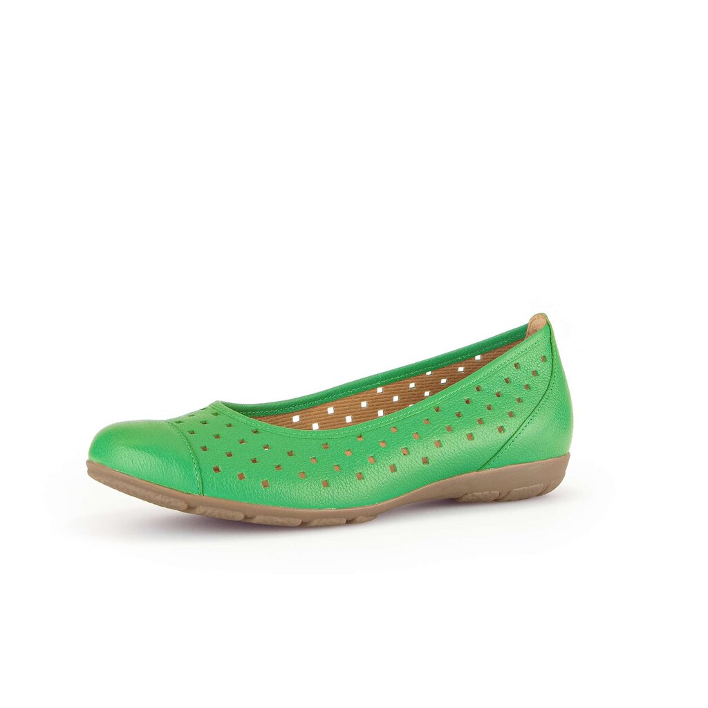 Pius Gabor Sportliche Ballerina grün Blitzangebot