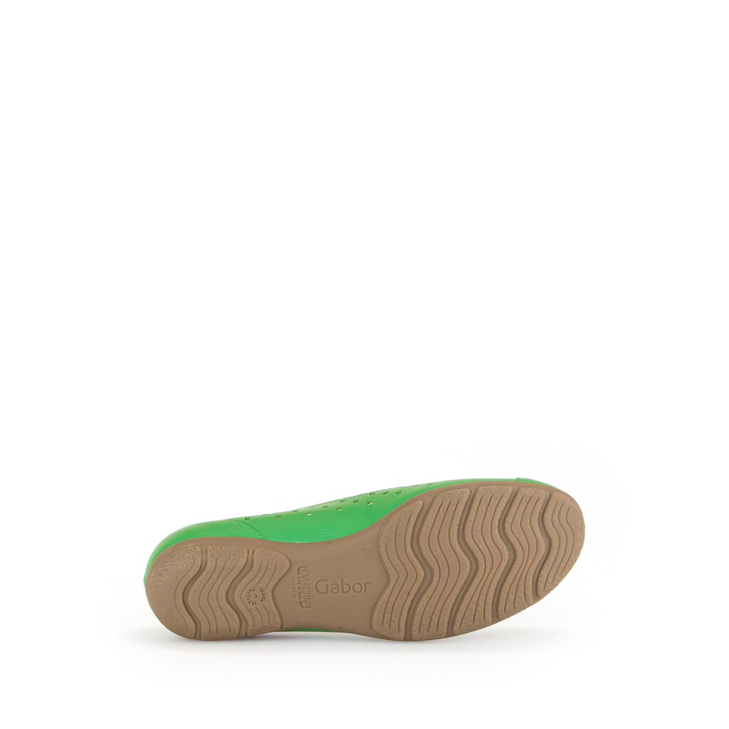 Pius Gabor Sportliche Ballerina grün Blitzangebot