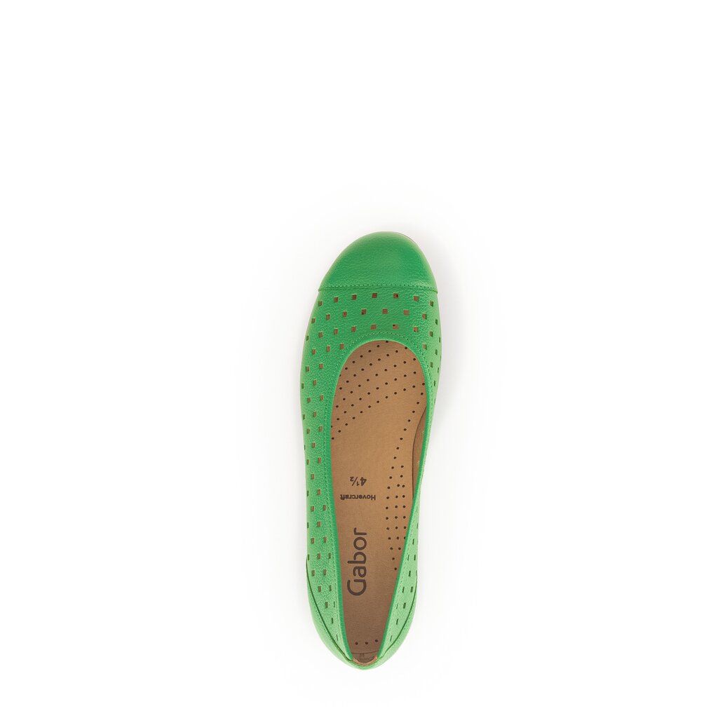 Pius Gabor Sportliche Ballerina grün Blitzangebot