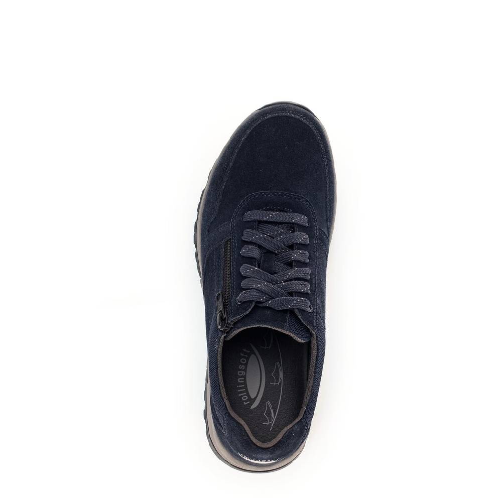 Pius Gabor rollingsoft Sneaker low blau Kostenloser Versand