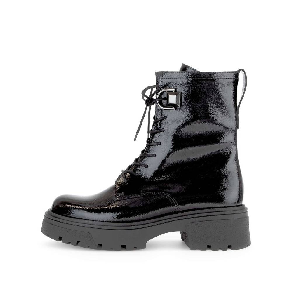 Pius Gabor Biker Boots schwarz Rabatt