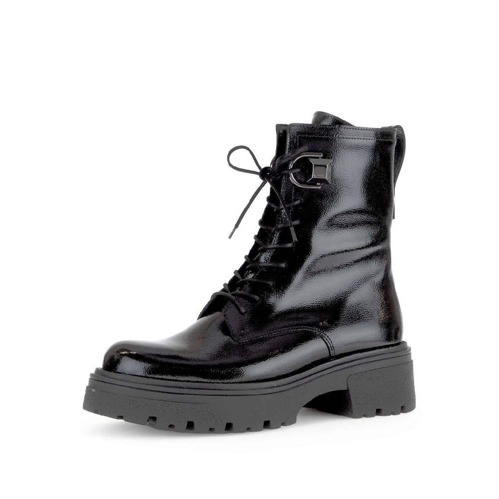 Pius Gabor Biker Boots schwarz Rabatt