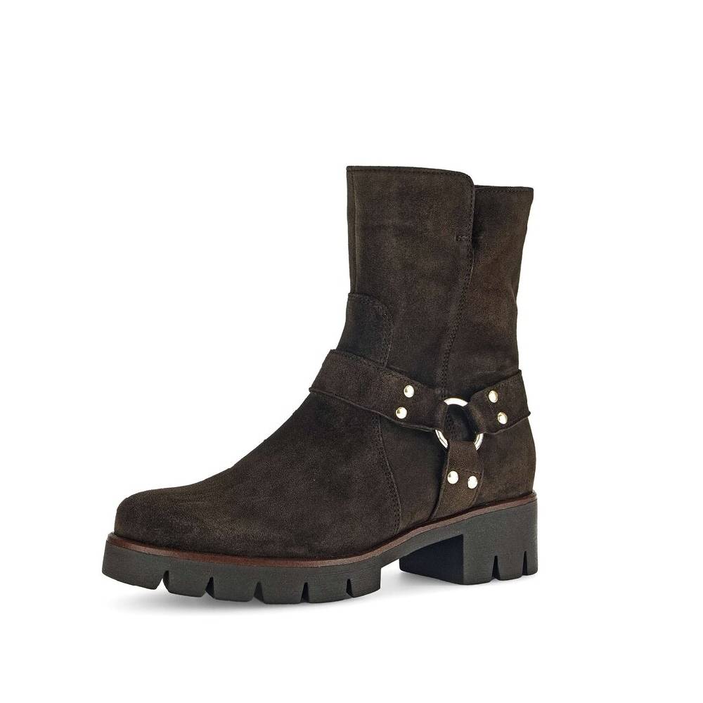 Pius Gabor Biker Boots braun Jubiläumsangebot