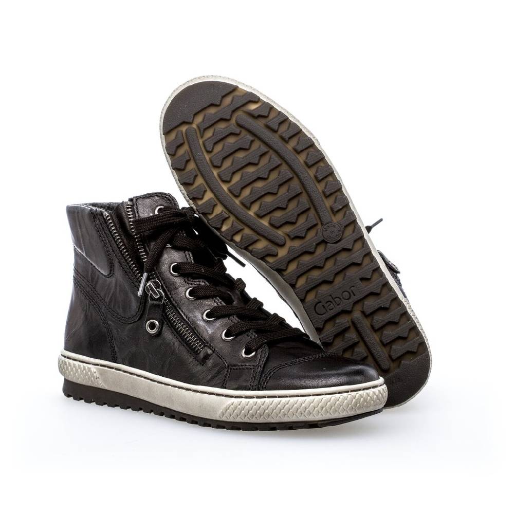 Pius Gabor Sneaker high schwarz Tiefpreis