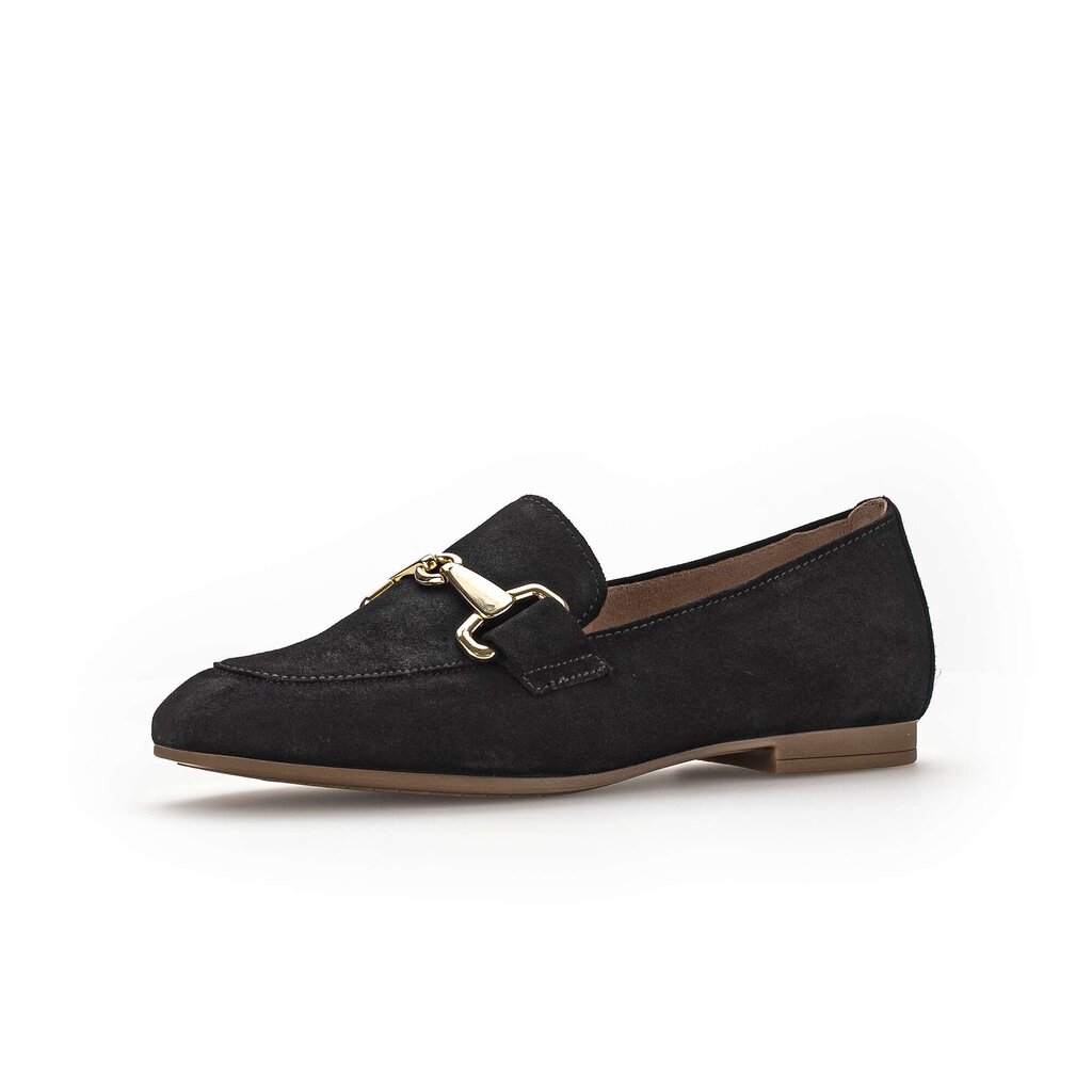 Pius Gabor Slipper schwarz Fabrikladen