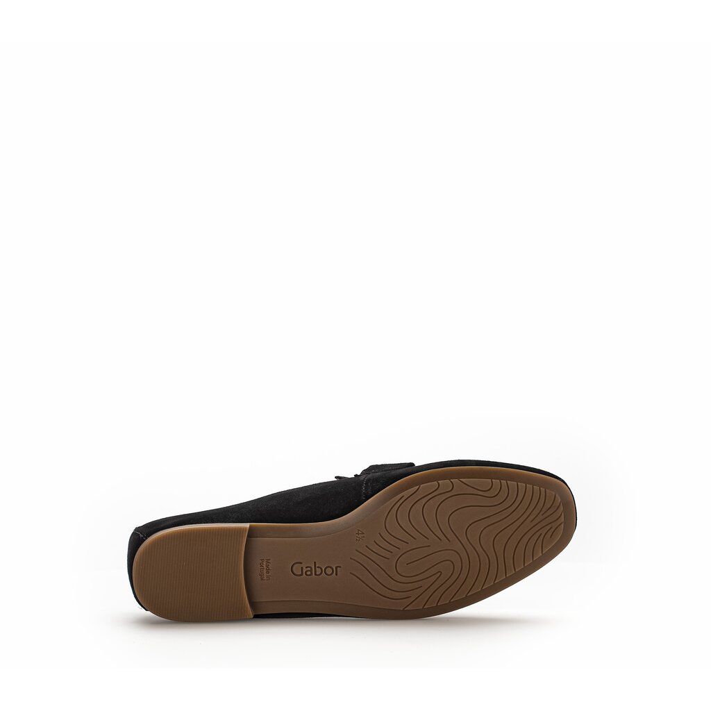 Pius Gabor Slipper schwarz Fabrikladen