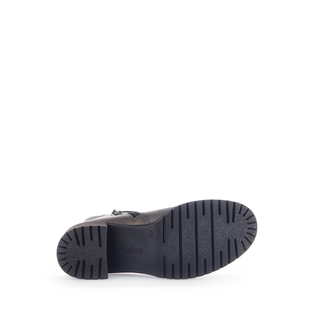 Pius Gabor Plateau Stiefelette silber Versandkostenfrei
